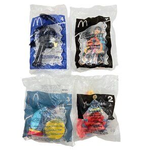 McDonald’s Happy Meal Toy Lot Of 4 Pinocchio Kim Possible Lilo & Stitch New Seal